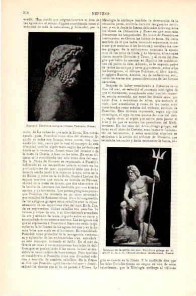 LAMINA V23738: Esculturas de Neptuno