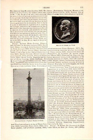 LAMINA V23728: Columna Nelson, Londres