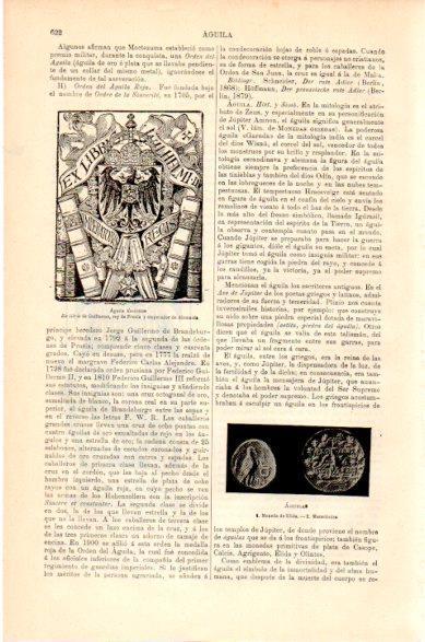 LAMINA V23668: Aguila heraldica ex libris de Guillermo