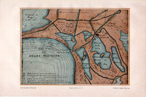 LAMINA V23658: Mapa del Golfo de Aguas Muertas