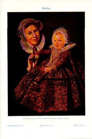 LAMINA V23837: La nodriza por Frans Hals