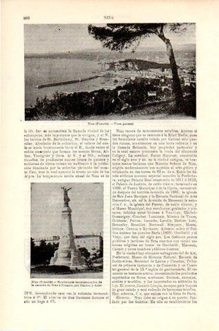 LAMINA V23827: Vista general de Niza