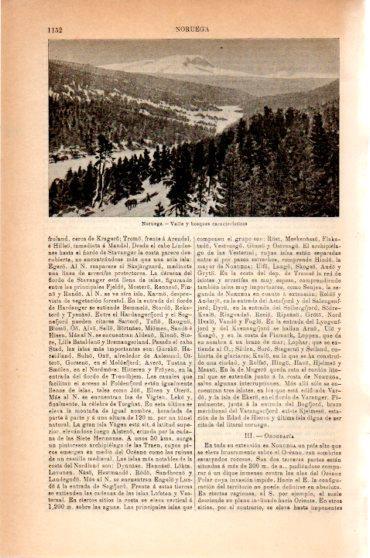 LAMINA V23871: Valle y bosques de Noruega