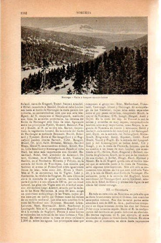 LAMINA V23871: Valle y bosques de Noruega