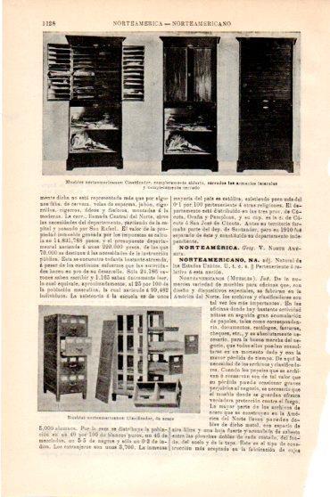 LAMINA V23866: Mueble clasificador de Estados Unidos
