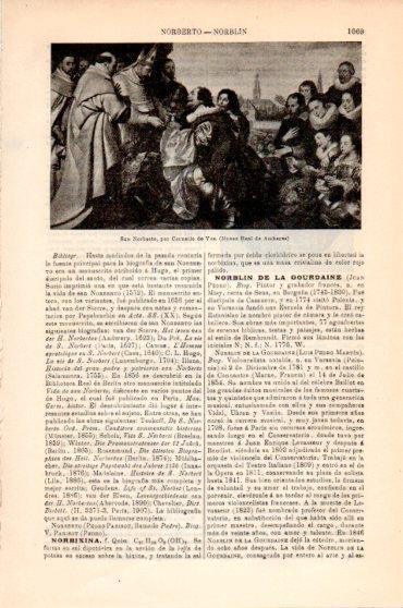 LAMINA V23853: San Norberto por Cornelio de Vos