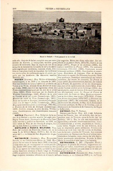 LAMINA V23768: Vista de Neyef o Edjef, Turquia