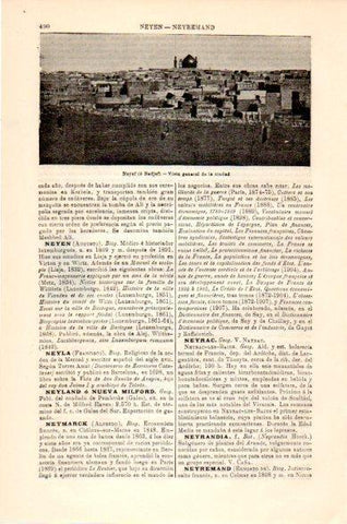 LAMINA V23768: Vista de Neyef o Edjef, Turquia