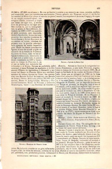 LAMINA V23759: Iglesia de Saint Cyr en Nevers