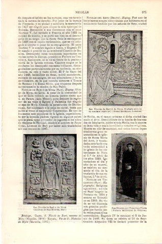 LAMINA V23781: San Nicolas de Bari
