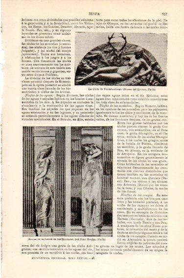 LAMINA V23811: Ninfas de la fuente de los Inocentes, Paris