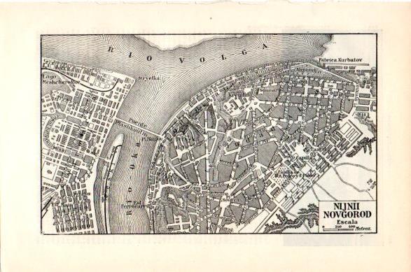LAMINA V23798: Plano de Nijnii Novgorod
