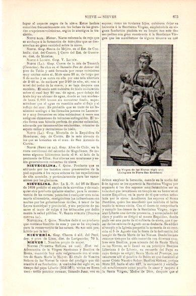 LAMINA V23795: La Virgen de las Nieves