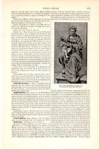 LAMINA V23795: La Virgen de las Nieves