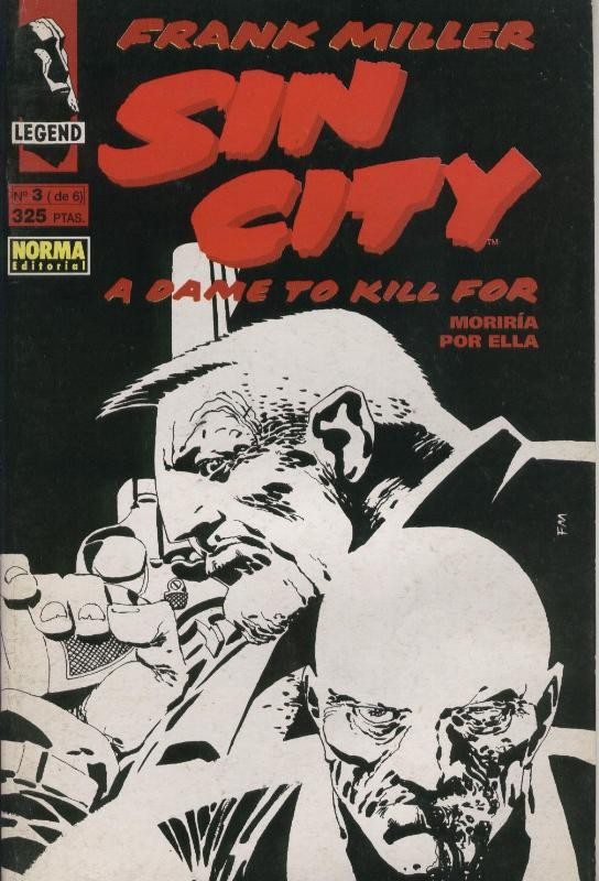 Sin city: Moriria por ella numero 3