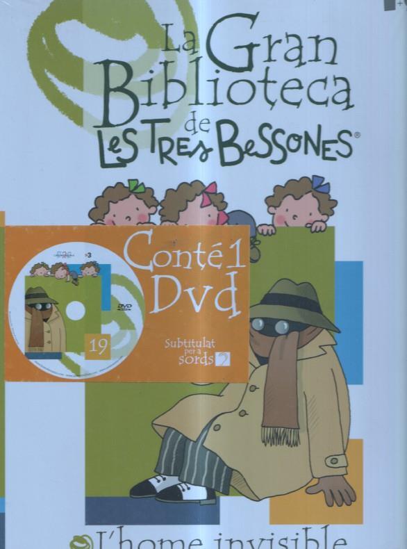 La gran biblioteca de Les tres Bessones, numero 19: L'home invisible