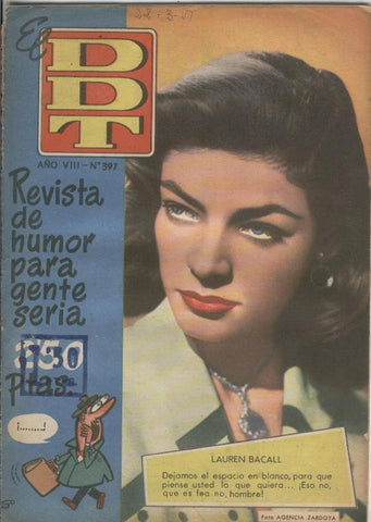 DDT 1ª epoca numero 397: Lauren Bacall
