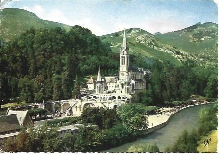 POSTAL L05848: Vista general de  Lourdes