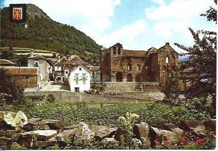 POSTAL L05987: Monasterio de San Pedro de Siresa