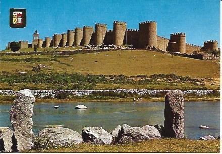 POSTAL L05989: Rio Adaja en Avila