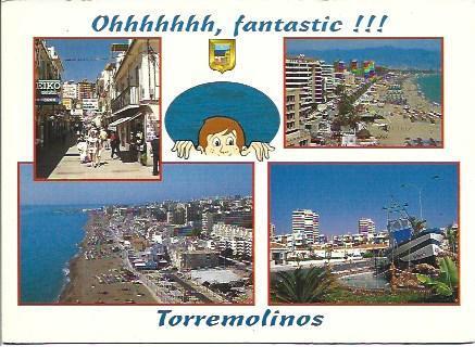 POSTAL L05982: Vistas de Torremolinos