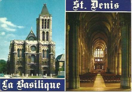 POSTAL L05959: Basilica de Saint Denis