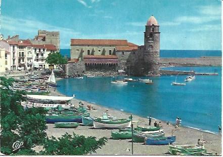 POSTAL L05962: Colliure, puerto