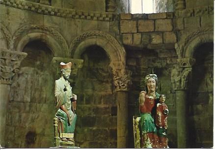 POSTAL L05971: Detalle de la iglesia de Loarre