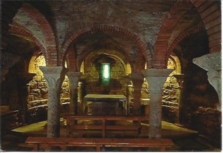 POSTAL L05974: Iglesia de Ainsa, Huesca