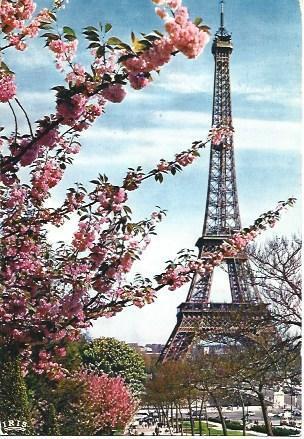 POSTAL L06046: Vista de la Tour Eiffel en Paris