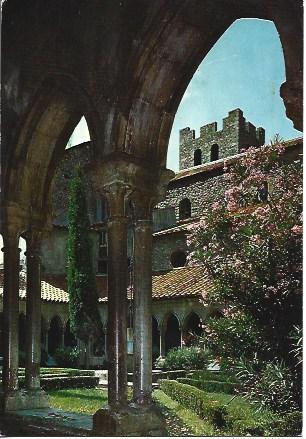 POSTAL L06056: Abadia de Arles, Francia