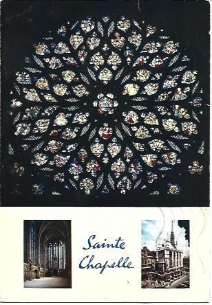 POSTAL L06038: Sainte Chapelle de Paris