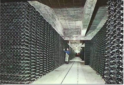 POSTAL L06015: Botellas en Bodegas Codorniu