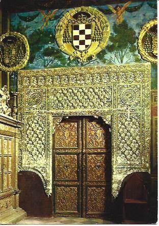 POSTAL L06025: Puerta de la Sala Capitular de la Catedral de Toledo