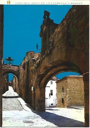 POSTAL L06028: Arco de la Estrella de Caceres