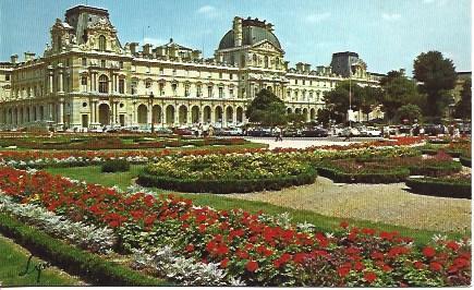 POSTAL L05956: Paris. Jardines del Louvre