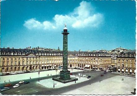 POSTAL L05953: Place Vendome de Paris