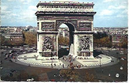 POSTAL L05882: Arco del Triunfo de Paris