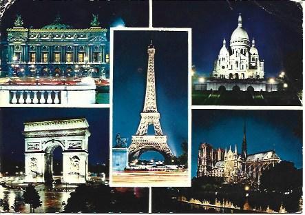 POSTAL L05875: Vistas de Paris