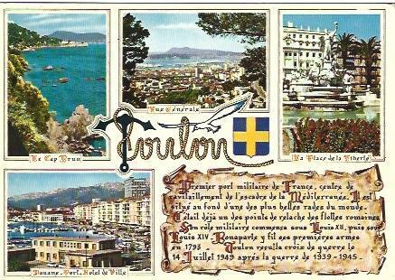 POSTAL L05888: Vistas de Toulon
