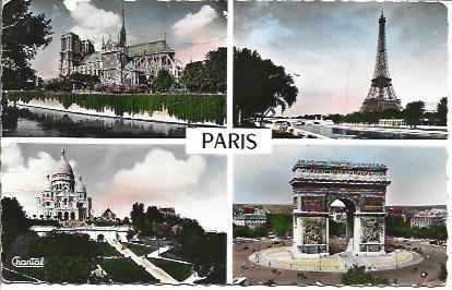 POSTAL L05892: Paris. Vistas