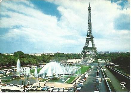 POSTAL L05874: Bajo el cielo de Paris