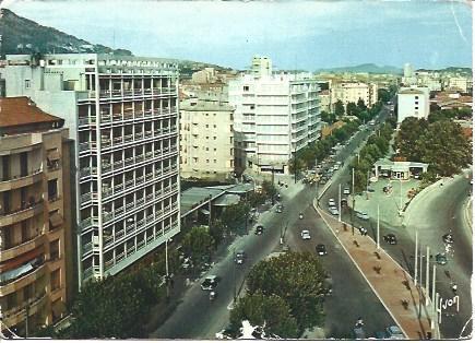 POSTAL L05873: Avenida Marechal Fach en Toulon