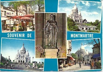 POSTAL L05853: Montmatre de Paris