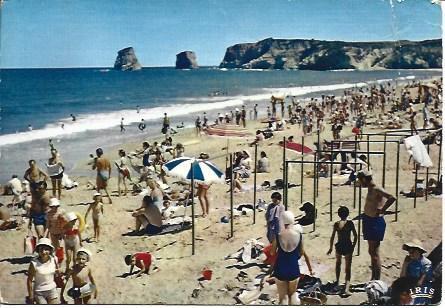 POSTAL L05859: Hendaye. Playa