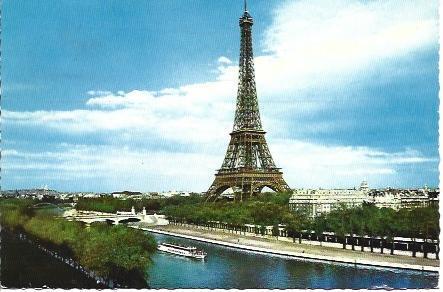 POSTAL L05898: Panoramica de la Tour Eiffel