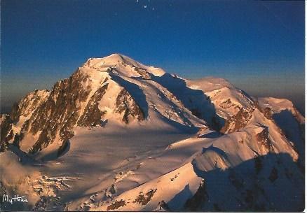 POSTAL L05929: El Montblanc