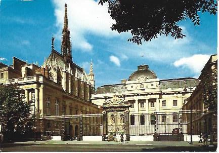 POSTAL L05934: Palacio de Justicia de Paris