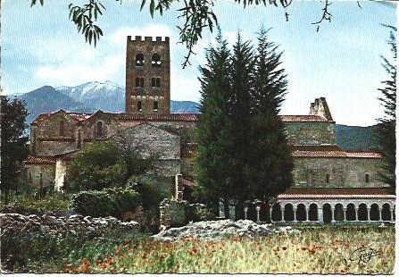 POSTAL L05937: Cuxa. Abadia