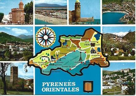POSTAL L05941: Montañas del Rosellon frances